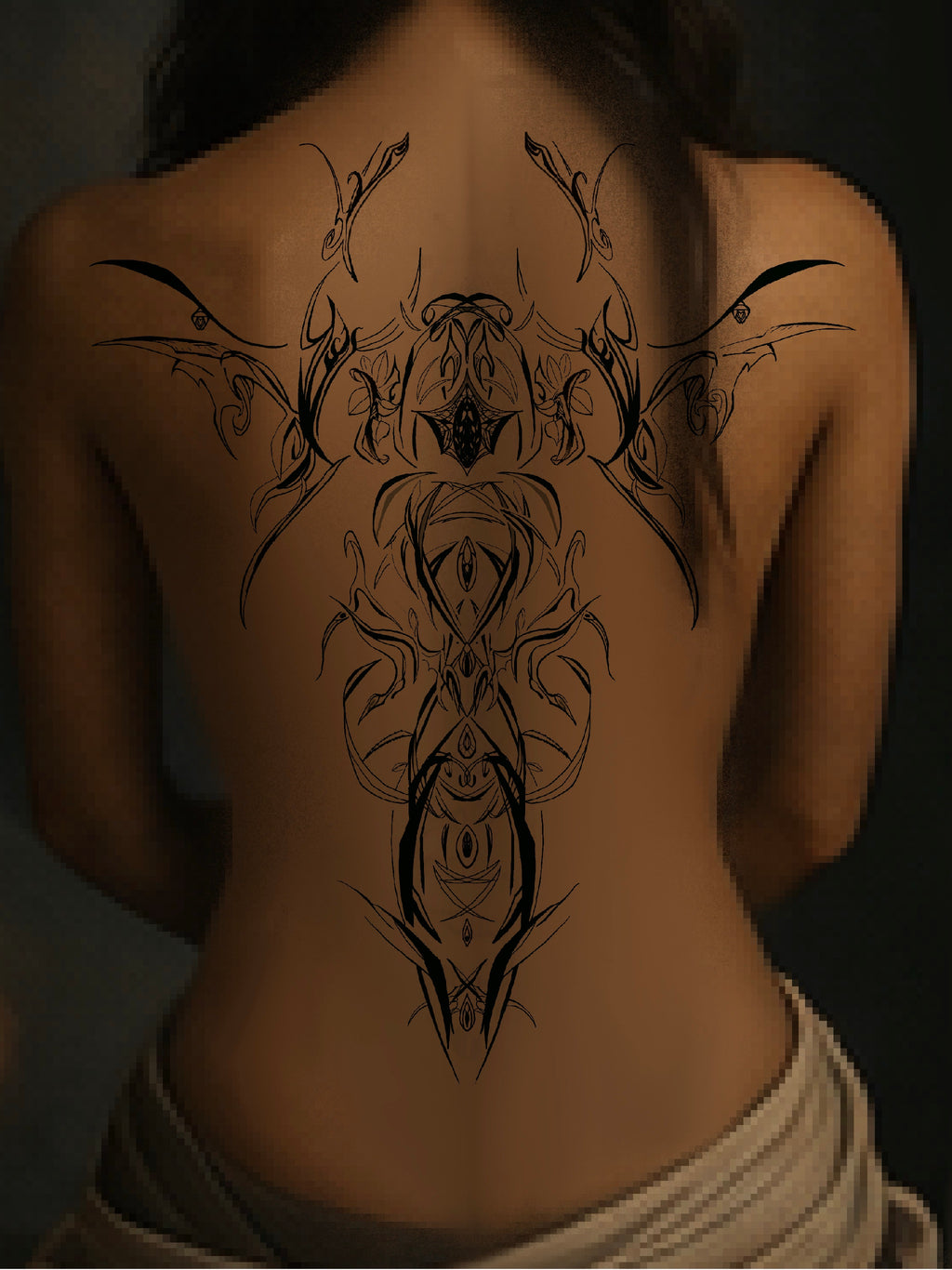 have a tattoo design made digitally by me kya.inks